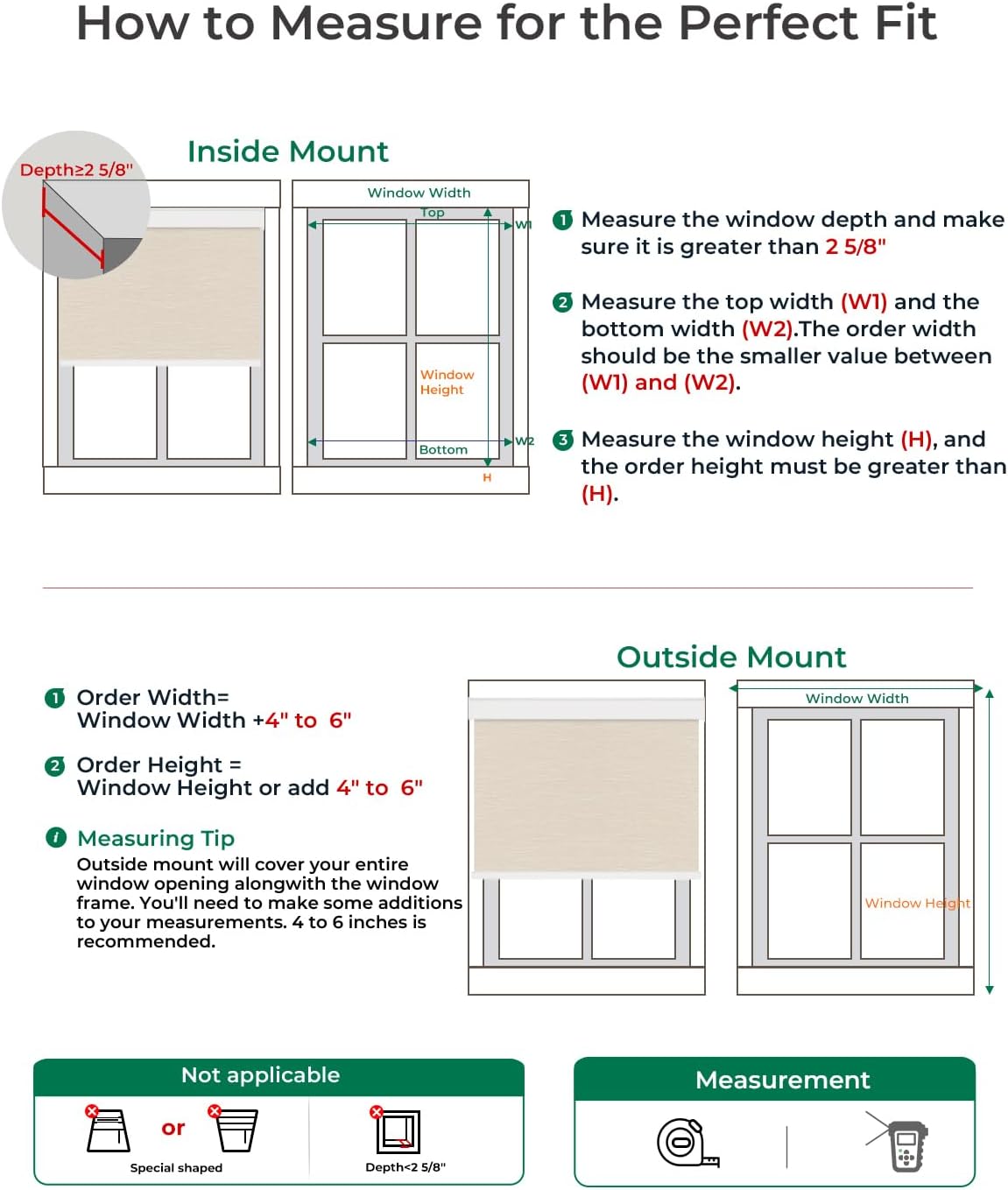 Allesin Motorized Roller Blinds – Rechargeable Smart Shades with Remote & Quiet Motor, Top/Bottom Aluminum Rails, Alexa-Compatible for Window (Custom Size, 100% Blackout Wheat-Jacquard)
