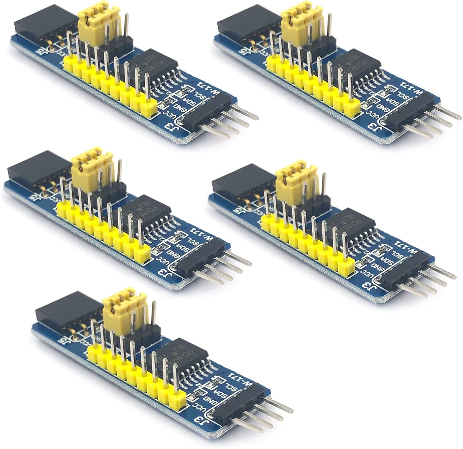 FainWan 5Pcs PCF8574 IO Expansion Board I/O Expander I2C-Bus Evaluation Development Module