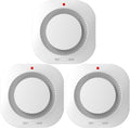 Photoelectric Smoke Detector Fire Alarm, Battery Operated, Smoke Alarm with Test Button & Low Battery Signal, LED Warning Light, 85-Decibel Alarm Sound, Easy Installation for Living Rooms and Bedrooms
