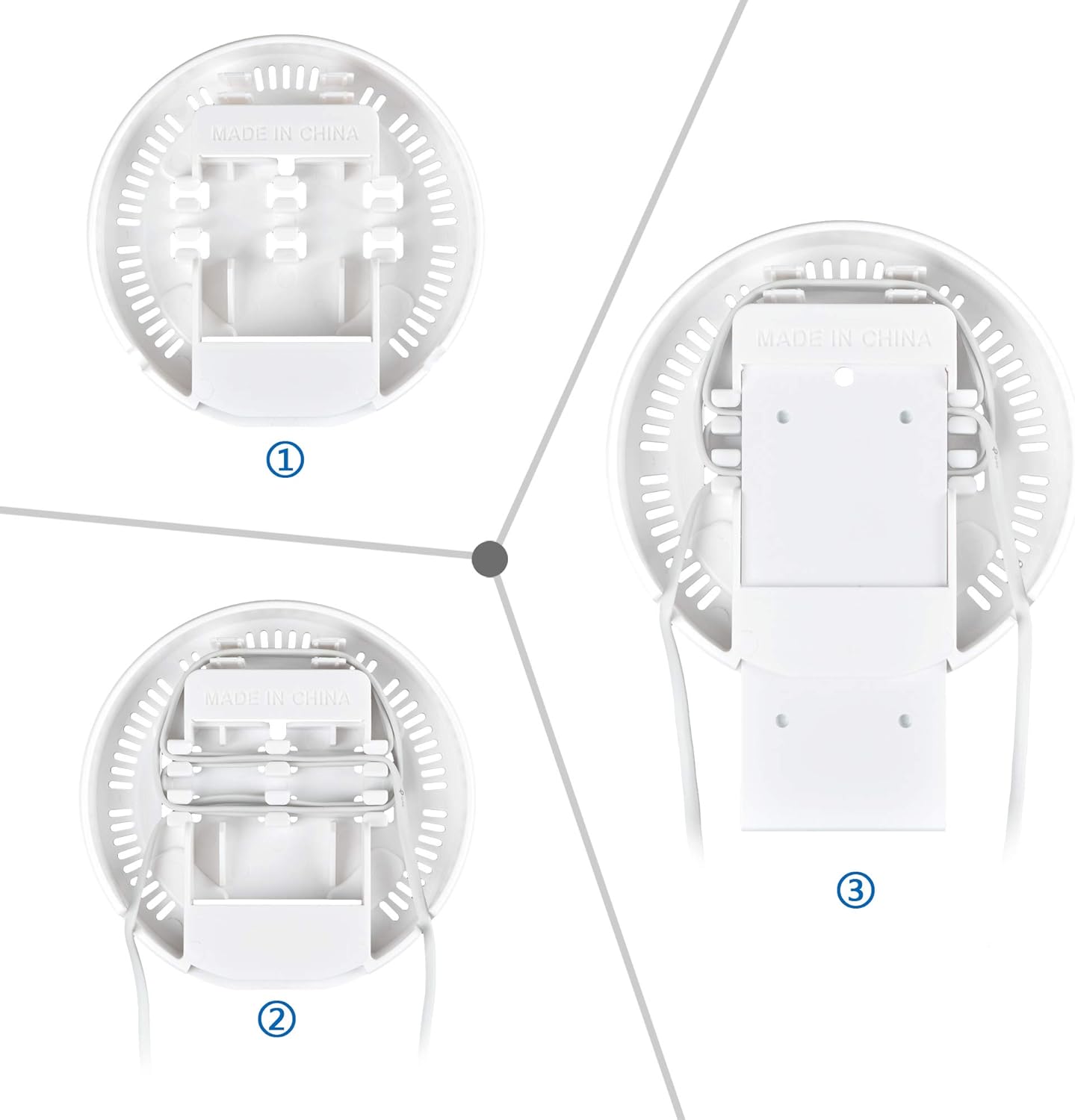 Wall Mount Bracket for Deco X55, X55 Pro, X20, X50, X60 Mesh WiFi System（2 Pack