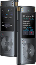 iFLYTEK Offline Voice Recorder with Playback, Secure Digital Recorder with AI Transcription, 5-Language Voice-to-Text, Noise Reduction, AI Voice Recorder for Meetings, Interviews, Learning