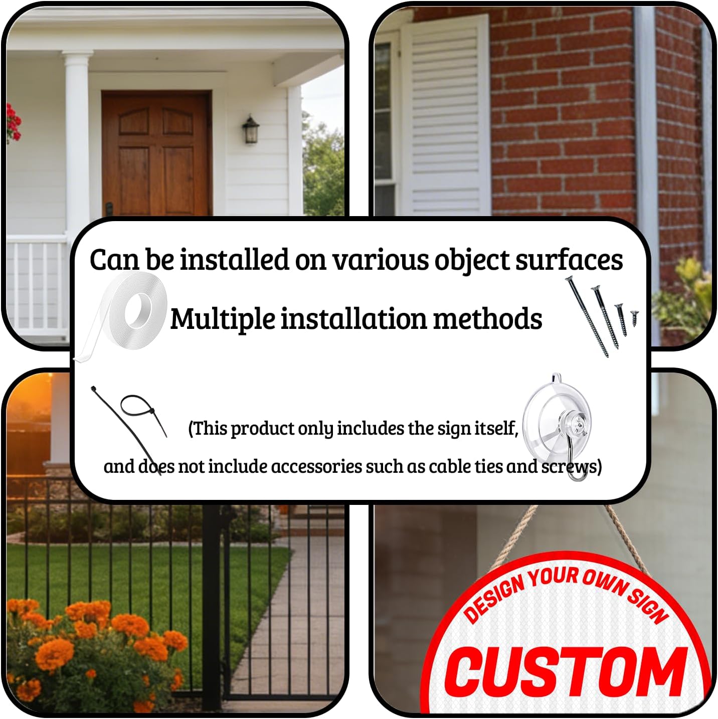 custom metal signs, business/store signs,No Parking sign,multiple sizes/colors,Option double-sided/reflective,for home/business indoor/outdoor decorate，office,Pet Souvenirs