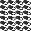 24PCS Camera Cover Slide, Plastic Ultra-Thin Webcam Cover Camera Blocker Slider for Laptop Desktops PC Tablet Cell Phone to Protect Your Privacy and Security