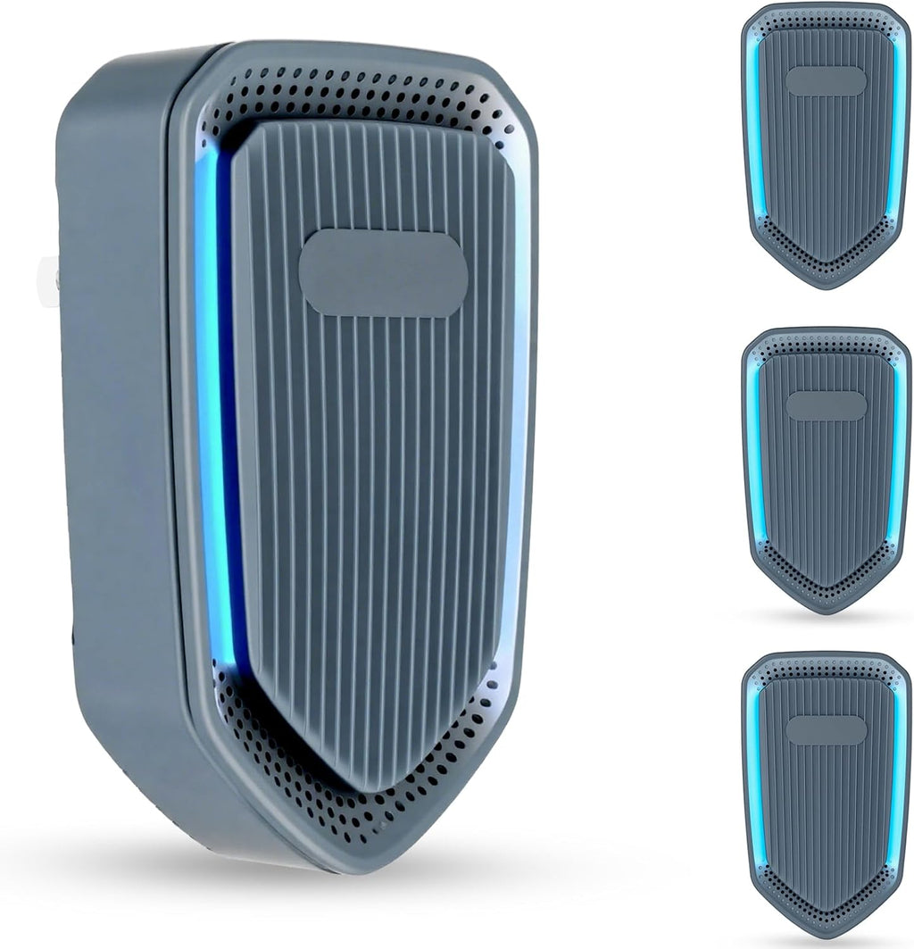 Negative Ion Air Purifier, Silent Plug-in Air Purifier,Mini Portable Air Ion Generator, Absorbing Smoke and Dust, Purifying Air is Suitable for Bedroom, Study, Kitchen, Bathroom and Living Room. (4)