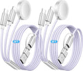 Temdan 2Pack for Apple Watch Charger, 3 in 2 Multi Charging Cable, iPhone Charger, USB A/Type C/Lightning Cable, Portable Travel Essentials Designed for iWatch Ultra/SE/11-1 & iPhone 17-12/ iPad-5Ft