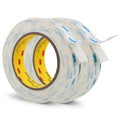 3M 1600T Double Sided Tape, PE Foam Tape 0.75" x 18 Ft White Removable Strong Adhesive No Residue for RV Picture Hanging, Posters Frames Wall Decor Indoor & Outdoor Use(2 Pack)