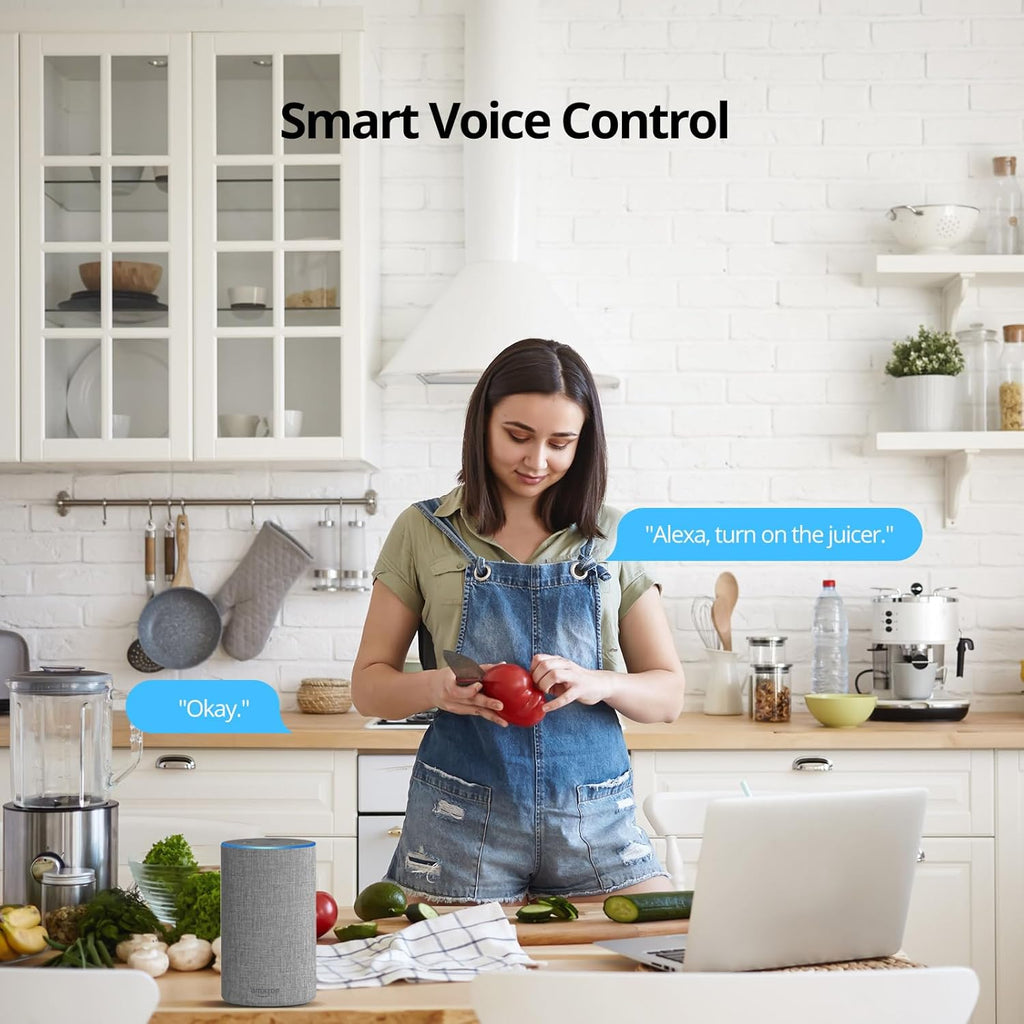 SONOFF S40 Smart Plug with Energy Monitoring 15A, WiFi Smart Outlets That Compatible with Alexa, Google Home & IFTTT, Smart Plug with Remote, ETL Certified, NO Hub Required, 2.4G WiFi Only(4-Pack)