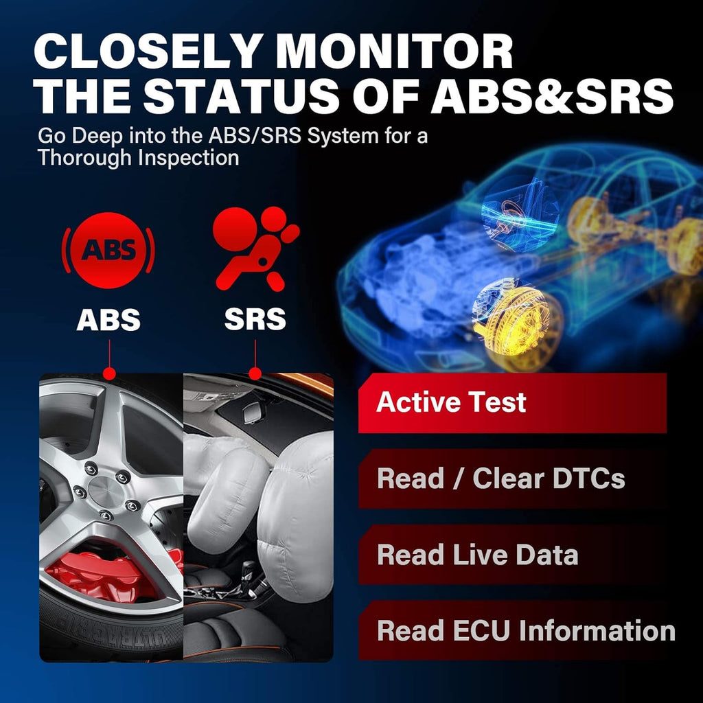 Launch CR629 OBD2 Scanner 2026 Scan Tool with Reset Oil/BMS Service+Live Data, Professional Mechanic Full OBDII Diagnostic Code Reader for Read/Clear DTCs Lifetime Free Update