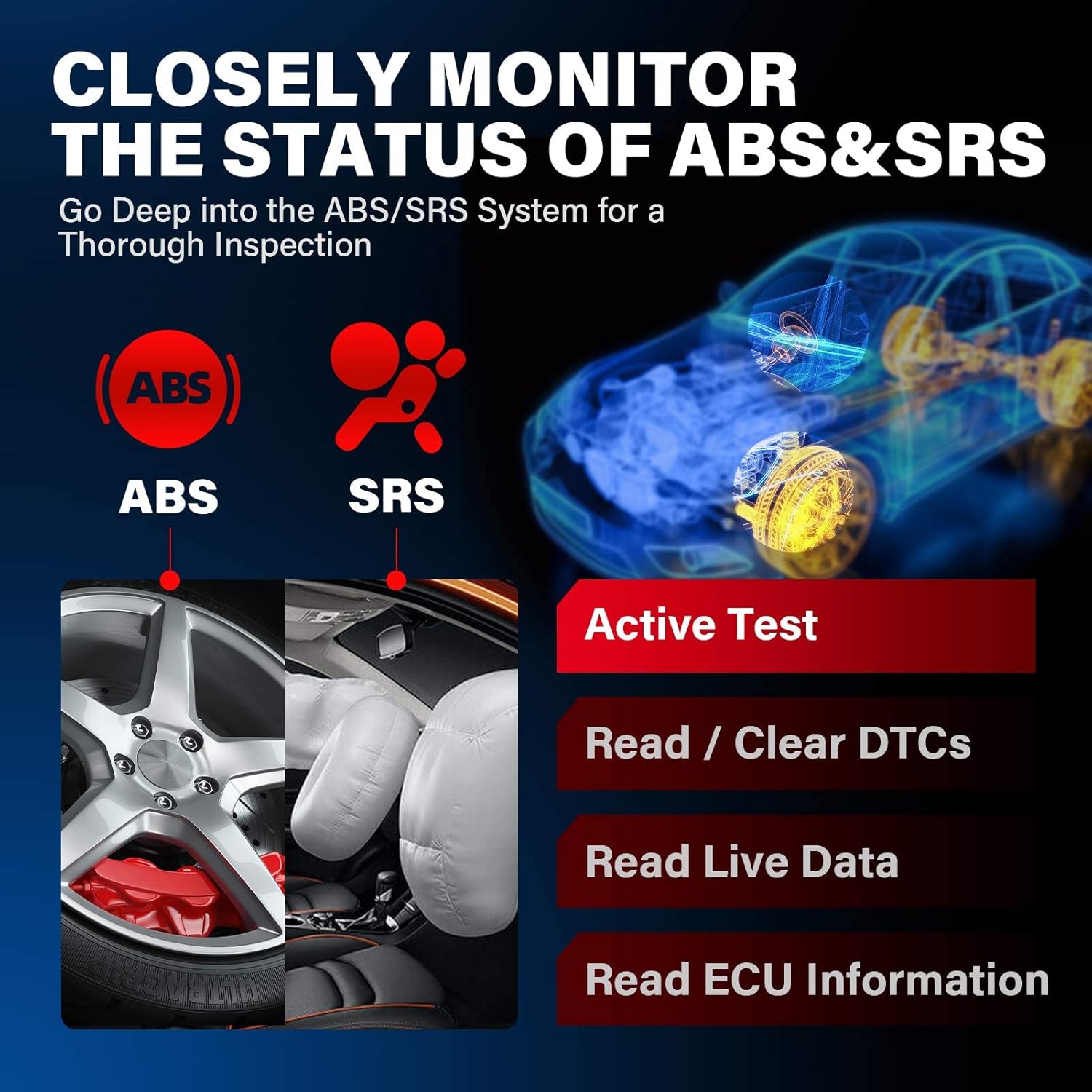 Launch CR629 OBD2 Scanner 2026 Scan Tool with Reset Oil/BMS Service+Live Data, Professional Mechanic Full OBDII Diagnostic Code Reader for Read/Clear DTCs Lifetime Free Update