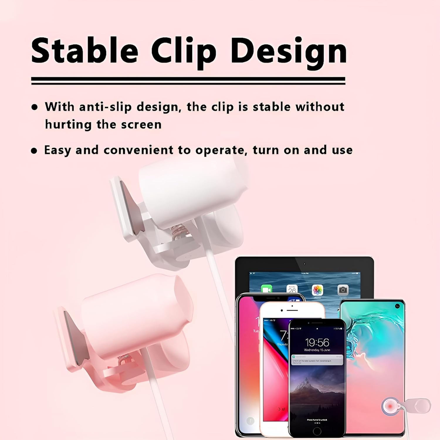Annrybor Screen Auto Clicker For Phone:3 Speed Physical Tapper, Simulated Finger Continuous Click, Compatible With Android And IOS, Suitable For Tik Tok Live, Lightning Deal, Reward Tasks (Black)