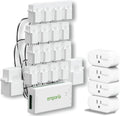 Emporia Energy Monitor with 16 Sensors + 4 Smart Plugs Super Bundle - Whole Home Electricity Usage Tracking & Real-Time Control - Supports Solar Net Metering - Works with iOS, Android, Alexa