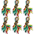 60PCS Premium Alligator Clips Electrical, Crocodile Test Leads with Test Probes, 5 Colors Double-Ended Jumper Wires with Alligator Clips for Multimeter, DIY Engineering Experiment Circuit Connection