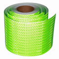 Green Reflective Tape Outdoor Waterproof 6 inch Wide, High Visibility Warning Industrial Marking Tape, Safety Stickers (68 feet)