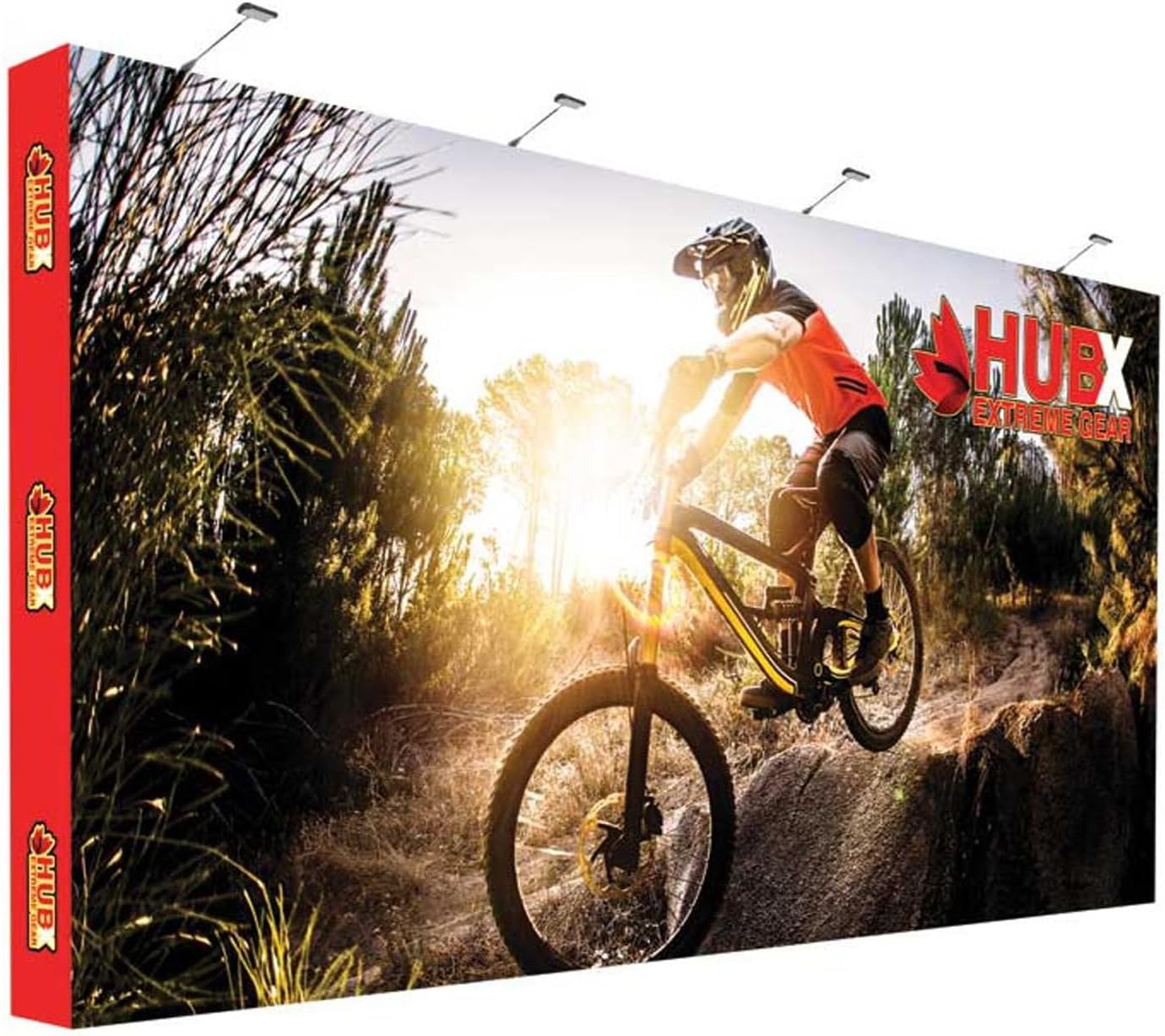 Custom Fabric Pop Up Straight Display, Trade Show Display Backdrop Booth, Hook and Loop Step and Repeat Backdrop for Trade Show Backdrops (Graphic Only, 20ftx10ft)