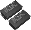 EMITEVER Dimmable Led Driver, 2 Packs 60W AC 110V-277V to DC 24V Transformer, 5-in-1 Dimming: ELV/MLV/TRIAC / 0-10V / 1-10V / 10V PWM/Potentiometer, Waterproof IP67 and UL Listed,Class 2