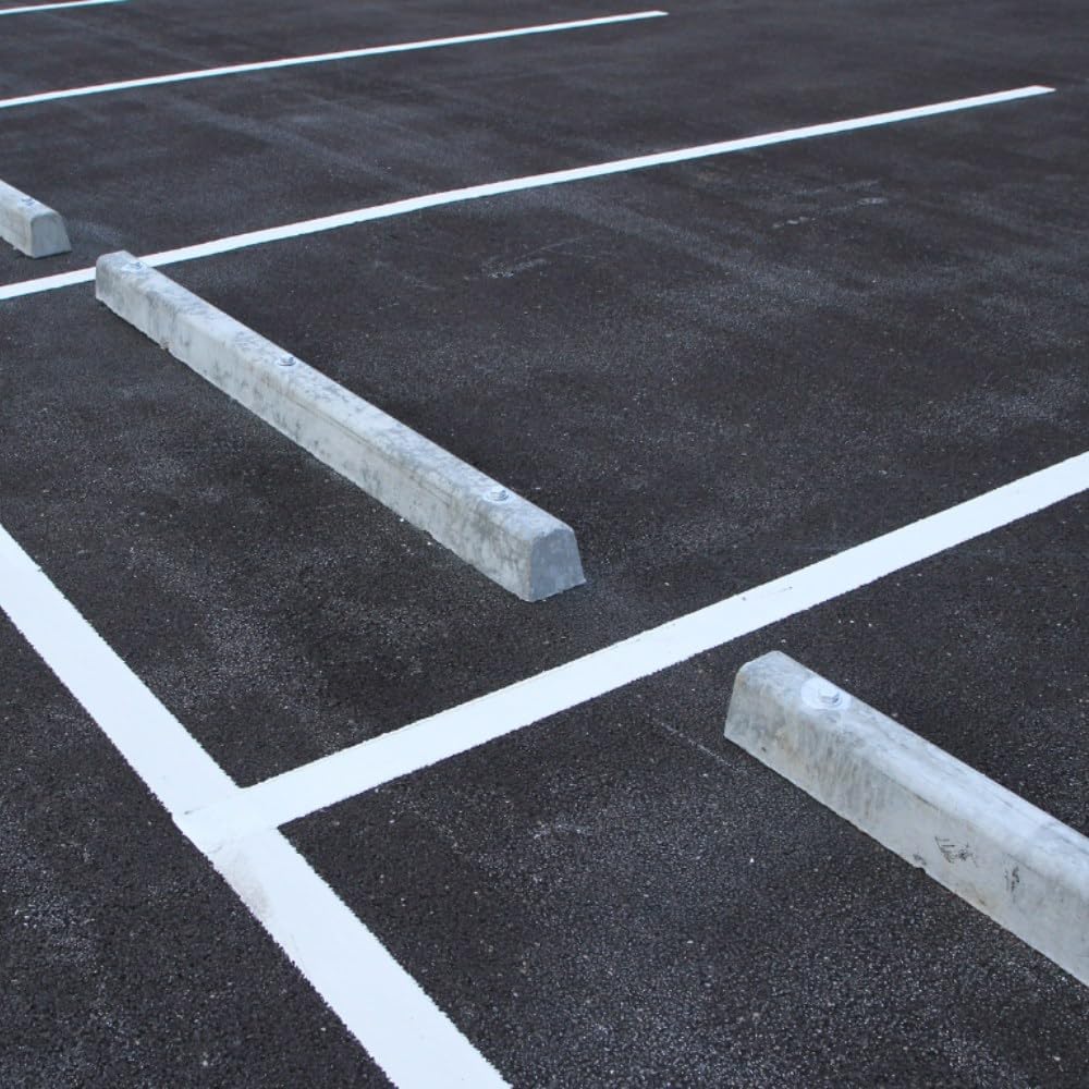 Parking Lot Line Stencil | Part#: 10000313 | 108" W x 4" H | Easily Stripe Your Property | Durable 1/8" PolyTough Lifetime | Heavy-Duty Traffic Paint Stencil | Easy-to-Use Road Marking | Made in USA