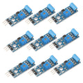 Luxshiny 10pcs Normally Closed Type Sensor Module Alarm System for Theft and Earthquake Detection Microcontroller Compatible Low Level Output Trigger
