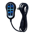 4 Button 5 Pin Remote Replacing ZK1300-HC Hand Control Switch Replacement with Backlight for Lift Chair Power Recliner
