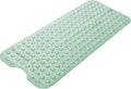 AmazerBath Shower Mat Non Slip 40 x 16 Inches, Shower Stall Mats with Suction Cups and Drain Holes, Non Slip Bath Mat for Tub for Elderly & Kids, Mint Green