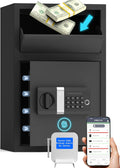 FORFEND Smart Home Safe | WiFi Safe Box App Lock/Alarm | Voice Command, Kidnap Alarm, Tamper Detect, Frozen Mode, Sub Account| Digital Safe Anti Theft
