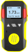 Acid Gas Detector by Forensics | USA NIST Calibration & Certificate | Dust & Explosion Proof | USB Recharge | Sound, Light and Vibration Alarms | 0-10 ppm |