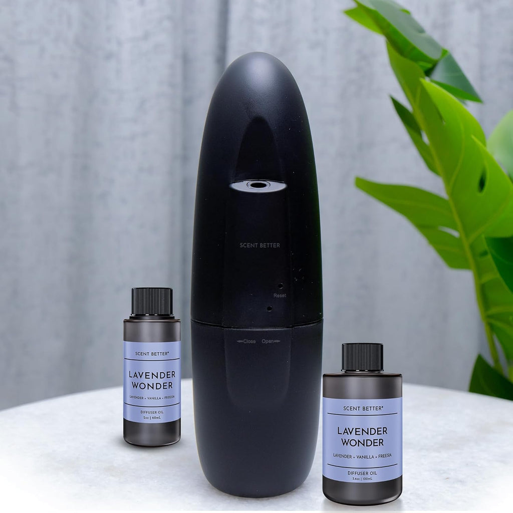 Scent Better Lavender Wonder Aroma Essential Oil Blend: an Aromatherapy Blend of Lavender, Soft Vanilla, and Freesia for Ultrasonic Diffusers & Nebulizers (2 Fl Oz, 60 mL)