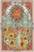 Boho Retro Sun Sunflower Vintage Flower Butterfly Light Switch Cover Plate 1 Gang No Device Blank Electrical Wall Plates Faceplate Decorative Switch Plate for Farmhouse Home Decor