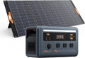 OSCAL PowerMax 1800SE Portable Power Station with 400W Solar Panel, 1024Wh LiFePO4 Battery, 1800W AC (3600W Surge)/100W USB-C Output,Solar Generator for Camping, RV, Home Backup Power