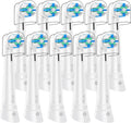 10 Pack Smart Cleaning IO Replacement Heads Compatible with Oral B iO 2 3 4 5 6 7 8 9 10 Series Electric Toothbrush, Brush Heads Compatible with Oral B iO Electric Handles White