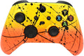 Hand Airbrushed Fade Custom Controller Compatible with Xbox Series X/S & Xbox One (Series X/S Orange & Yellow)