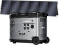 OUKITEL P5000 Pro 5120Wh Portable power station with 500W Solar Panel, Solar Generator LiFePO4 battery 3600W AC Output(6000 Peak) & 1800W Fast Charge for Home Backup, Outdoor Camping with APP Control