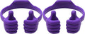 Honsky Cell Phone Stand Holder 2-Pack,Thumbs Up Lazy Phone Stand,Universal Adjustable Flexible Dock for All Phones & Tablets,Cute Stocking Stuffer Gift for Teen Girls,Purple