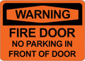 Notice Keep Door Closed Unless Loading or Unloading Sign - ADA Compliant Digitally Printed Text Wall Signs – Loading Docks Delivery Zone Safety Security Sign - Plastic – 7” x 10”