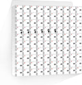 100 Slots Clear Acrylic Cell Phone Locker Box Wall-Mounted with Keys, Lockable Secure Storage Cabinet for Classroom Office Gym, Multi-Use Phone Lock Organizer for Employees Students (Large)