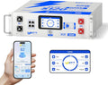 Wattcycle 48V 100Ah LiFePO4 Lithium Battery 100A BMS, 3U Server Rack Mount Battery 5120Wh, with LCD Touchscreen & Bluetooth, 6000+ Cycles Perfect for Home Storage, Solar, RV, Off-Grid, UPS Backup