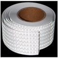 Reflective Tape White 3 inch, Outdoor Waterproof High Visibility Warning Industrial Marking Tape, Safety Stickers (68 feet)