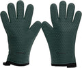 Kitchen perfection Silicone Smoker Oven Gloves -Extreme Heat Resistant BBQ Gloves -Handle Hot Food Right on Your Grill Fryer Pit|Waterproof Oven Mitts |Superior Value Set+3 Bonuses