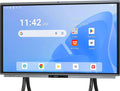 Shiarffe R9 Smart Board 4K Interactive Whiteboard EDLA-Certified All-in-One Touchscreen Digital Display Built-in 50MP AI Camera Mics and 60W Speaker for Classrom Hybrid Work