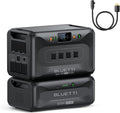 BLUETTI Apex 300 Solar Generator & B300K (2025 New) with TT-30 30A Cable, 5529.6Wh LFP Battery Backup Power Station with 6 3840W AC Outlets (7680W Surge), 2H Fast Charge, Generator Support