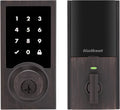 Kwikset HomeConnect 918 Contemporary Z-Wave Long Range Enabled Touchscreen Lock Works with Ring Alarm, Samsung SmartThings Hub Required, Sold Separately in Venetian Bronze