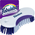 Fabuloso Hand-Held Scrub Brush – Easy Grip Scrubbing Brush for Showers, Floors, and More