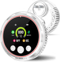 Upgraded 5 in 1 Smoke Carbon Monoxide Detectors Plug in, Natural Gas Detector Smoke CO Detector Alarm with Battery Backup, Portable Carbon Monoxide Detector for Home, RV Travel-Trusted by 200K+ Homes