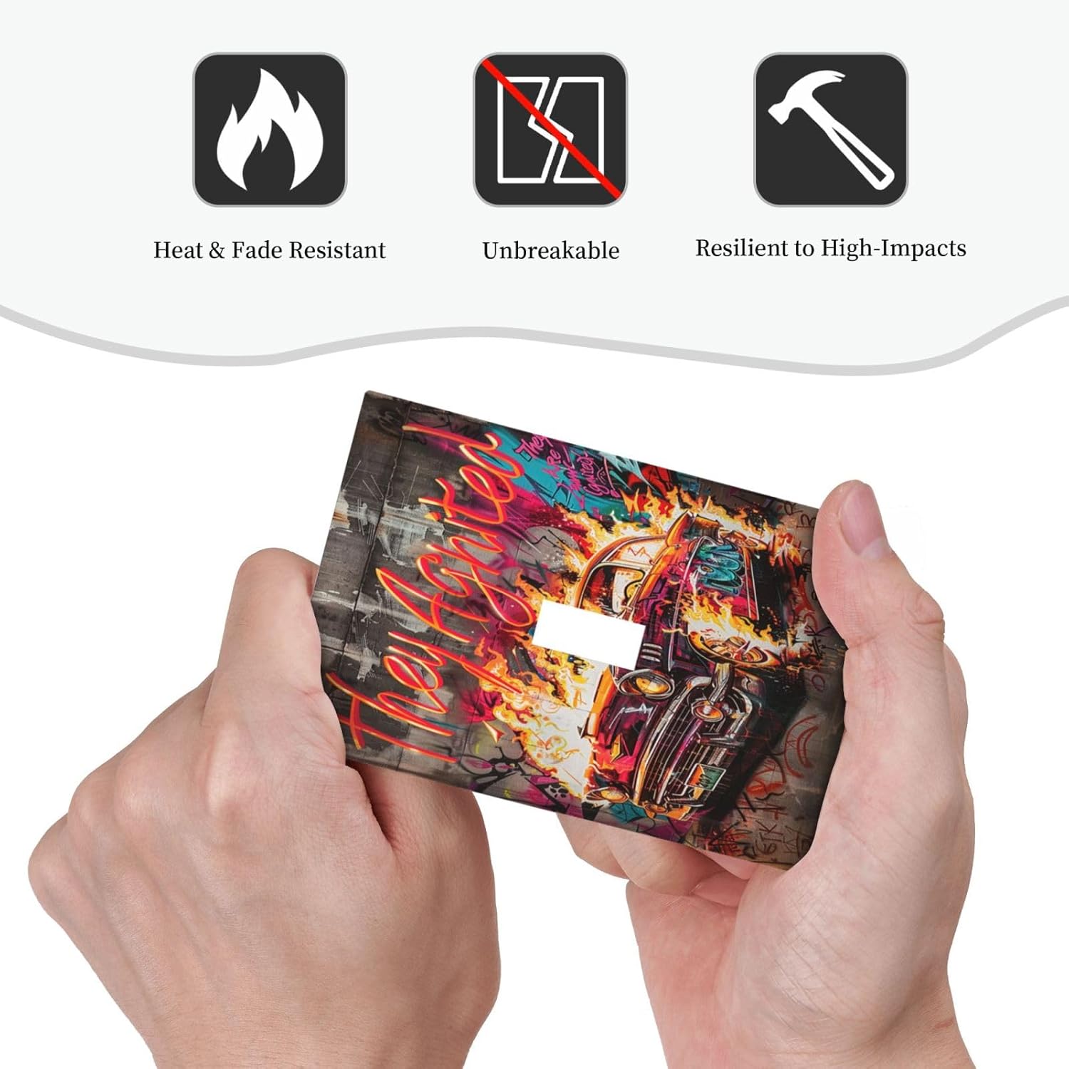 Decorative Light Switch Cover Hip Hop Street Graffiti Flame Car 1 Gang Single Toggle Device Electrical Faceplate Switchplates Decorator Outlet Wall Plate for Bedroom living Room Decor