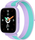 BIGGERFIVE Smart Watch for Kids, 1.8" Fitness Tracker Watch Pedometer, Heart Rate, IP68 Waterproof, Sleep Monitor, Calorie Step Counter, 5 Puzzle Games with/Without APP for Girls Teens 5-16, Nylon