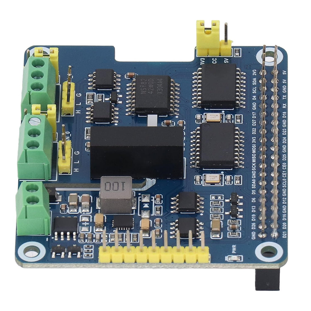 Generic CAN Bus Expansion Board, Dual Chip Stackable 2-Channel CAN Interface Communication 2 Channel Isolated Expansion Module Board for Pi WH 2B 3B 3B+