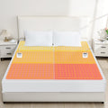 ALMAH Electric Heated Mattress Pad Queen,6-Zone Fast Heating Bed Warmer with Individual Head/Body/Foot Control,Memory&Preheat Functions,Dual Controllers,10 Heat Settings,10-Hour Auto Shut Off,60"x80"