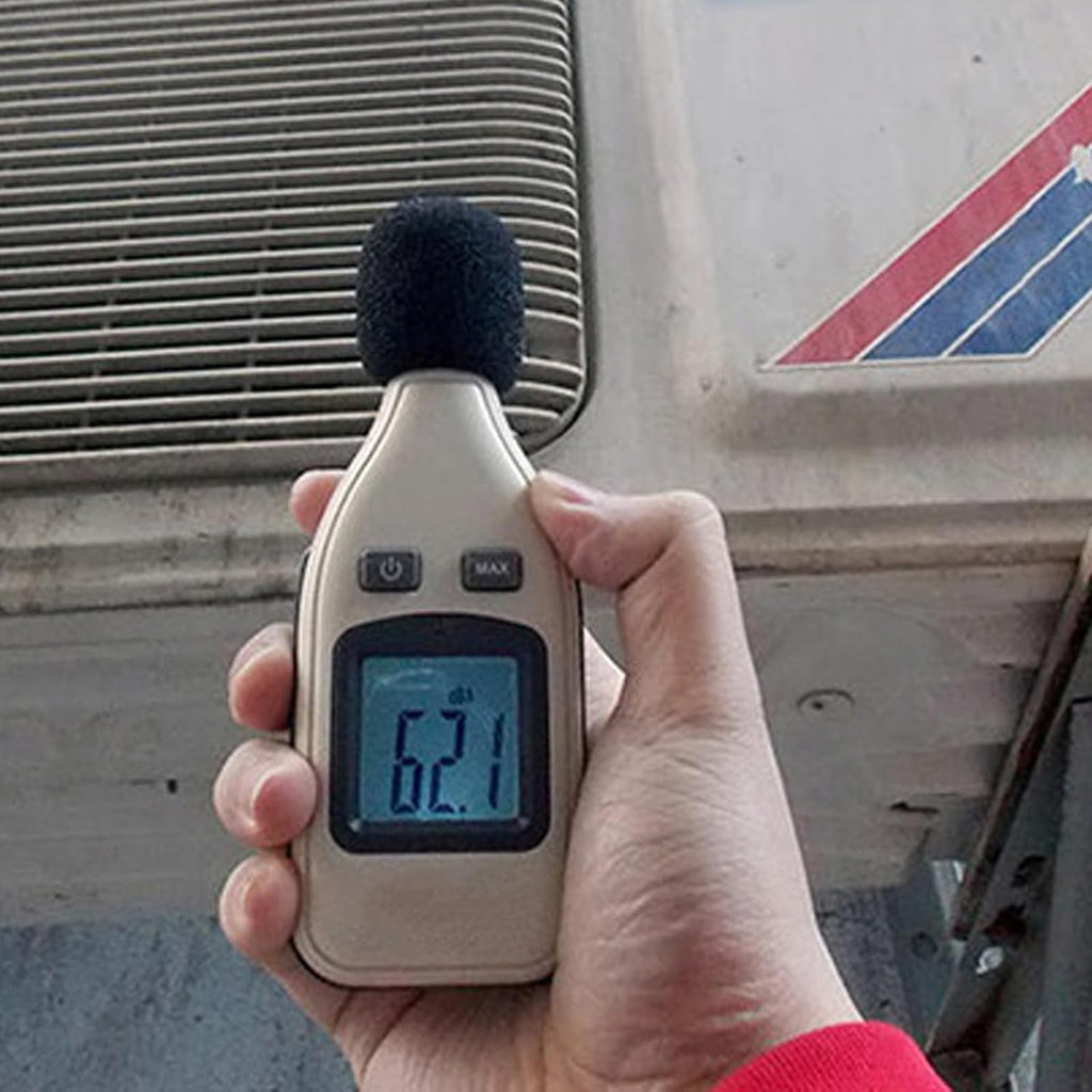 Digital Decibel Meter Sound Levels Reader Sound Meter for Accurate Noise Measurement in Homes Office Construction site