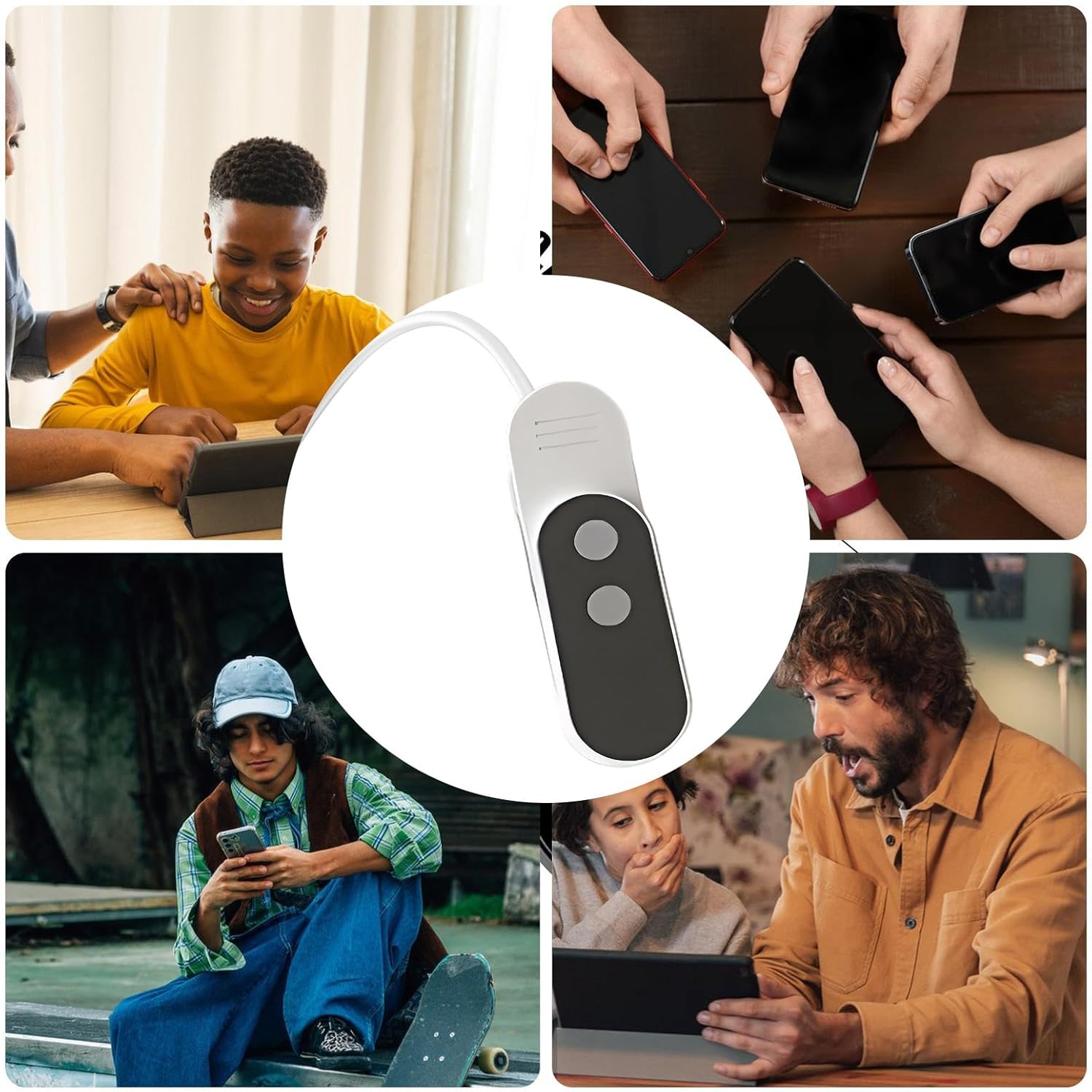 Cell Phone Auto Clicker | Smartphone Clicking Device | Smart Automatic Screen Clicker | for Mobile Gamers Live Streamers App Testers Tech Enthusiasts Students Content Creators Reward Tasks