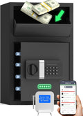 FORFEND Smart Home Safe | WiFi Safe Box App Lock/Alarm | Voice Command, Kidnap Alarm, Tamper Detect, Frozen Mode, Sub Account| Digital Safe Anti Theft