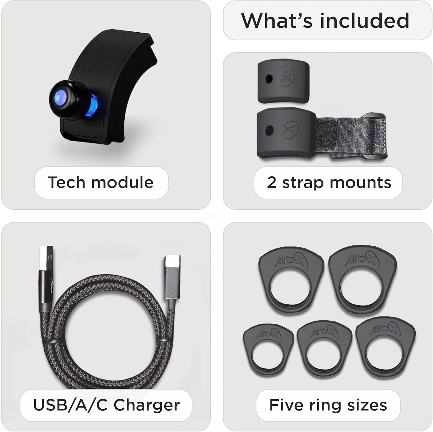 ArcX Bluetooth Smart Ring Remote Control - Waterproof, Super Light, Multi-Function Wearable Technology for The Ultimate Hands Free Control of Any Device